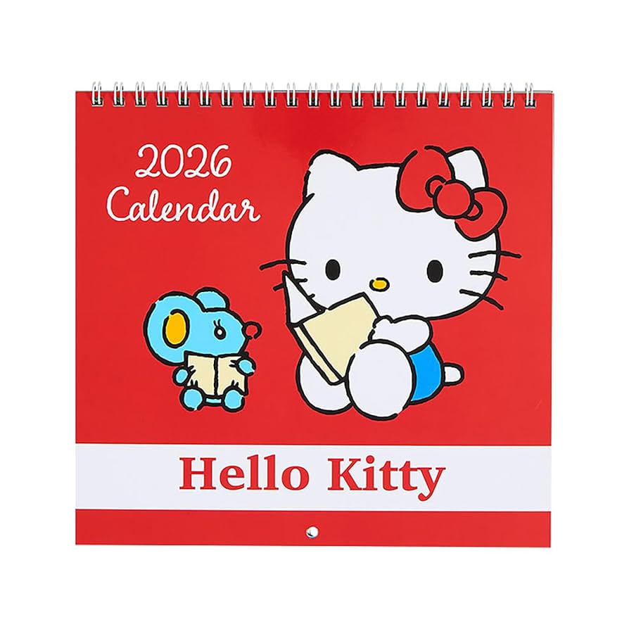 Amazon.co.jp: サンリオ(SANRIO) ウォールカレンダーM 2026